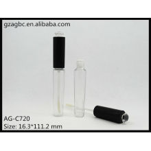 Transparente & leeren Kunststoff Runde Lip Gloss Tube AG-C720, AGPM Kosmetikverpackungen, benutzerdefinierte Farben/Logo